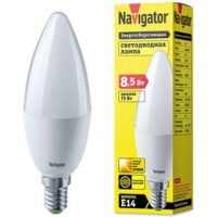 Лампа светодиодная 61 324 NLL-C37-8.5- 230-2.7К-E14-FR Navigator 61324
